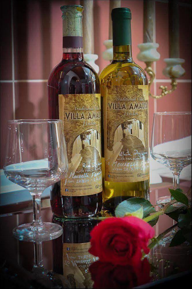 Villa Amalia Líndos Exteriér fotografie
